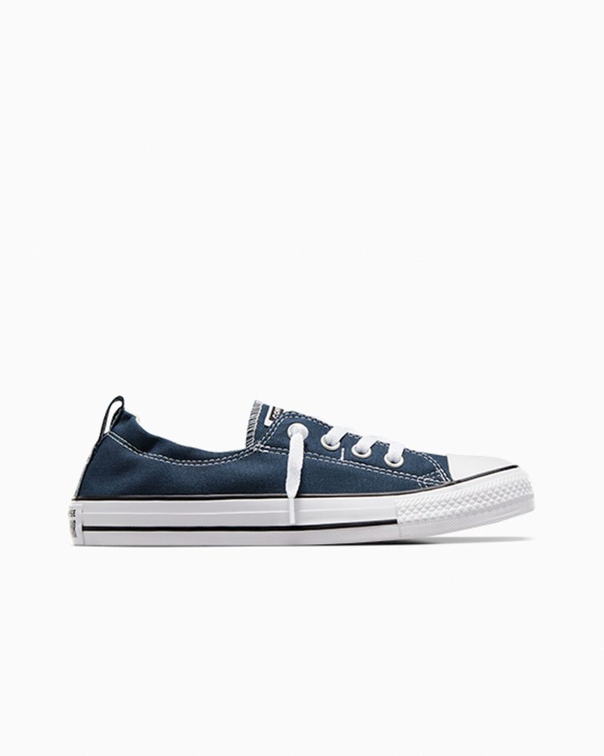 Zapatos Slip On Converse Chuck Taylor All Star Shoreline Mujer Azul Marino | PE 4L5PE0